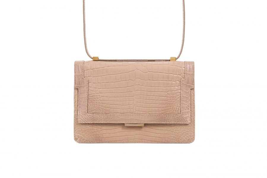 Choupette Crocodile - Walnut