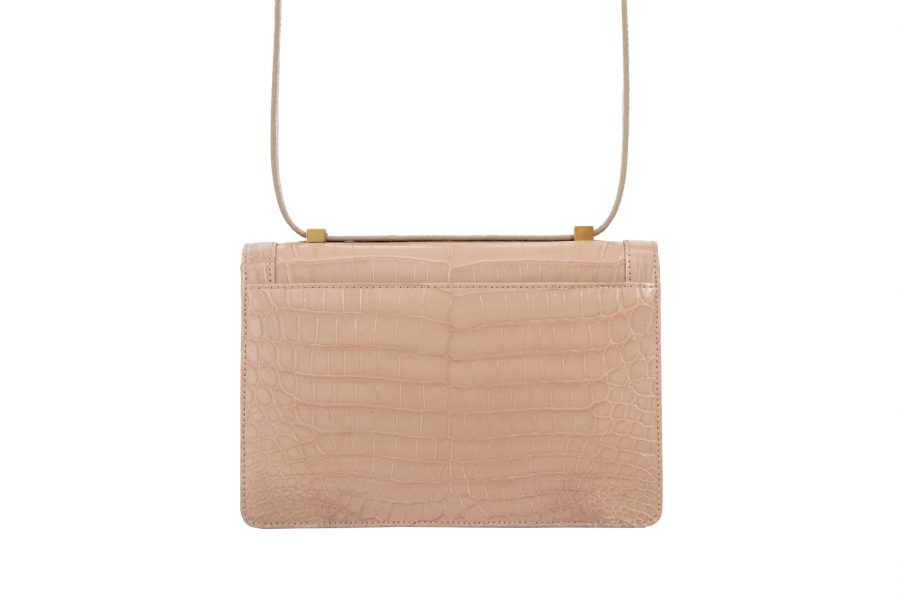 Choupette Crocodile - Walnut