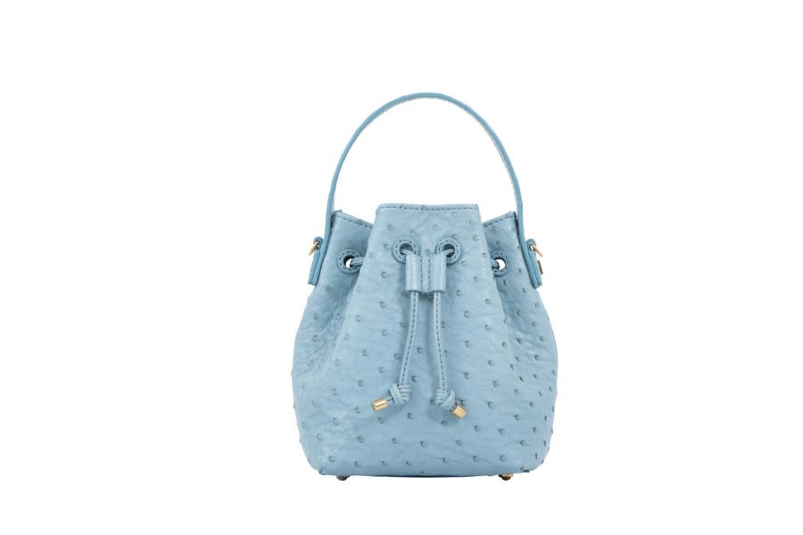 Mini Kombuni Ostrich Quill - Baby Blue