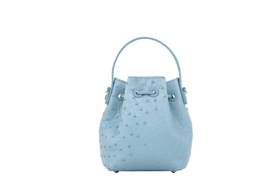 Mini Kombuni Ostrich Quill - Baby Blue