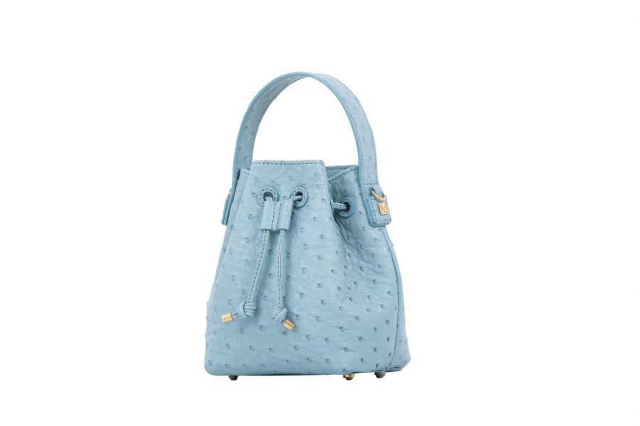 Mini Kombuni Ostrich Quill - Baby Blue
