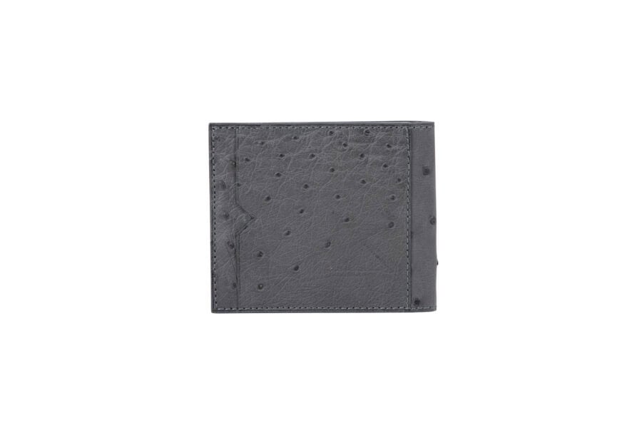 Men's Classic Folding Wallet Ostrich Quill