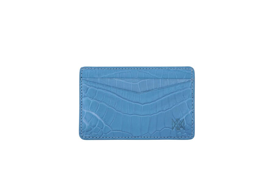 Women's V Cardholder Crocodile