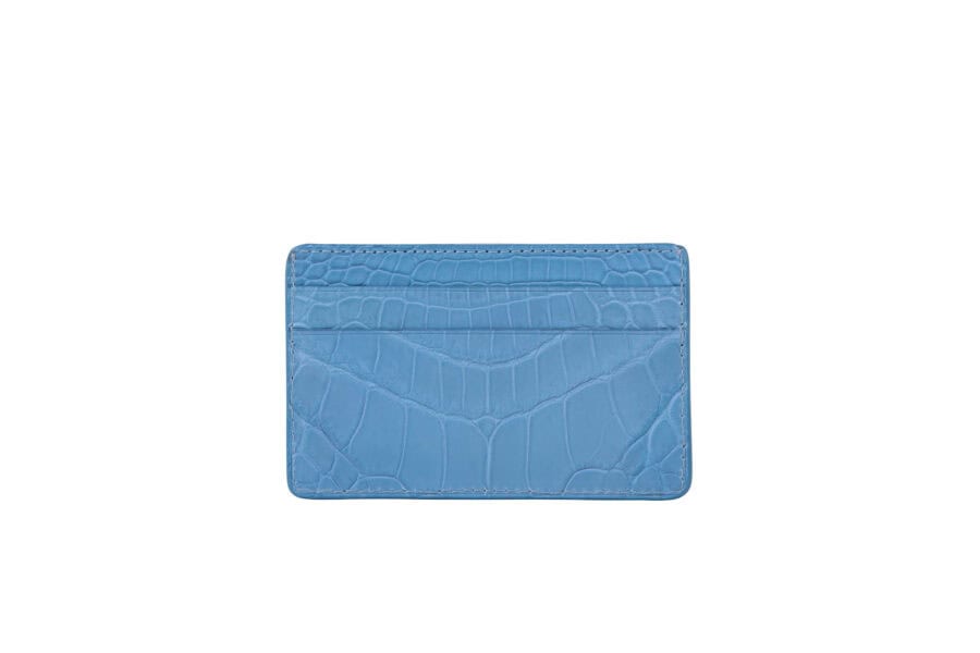 Women's V Cardholder Crocodile
