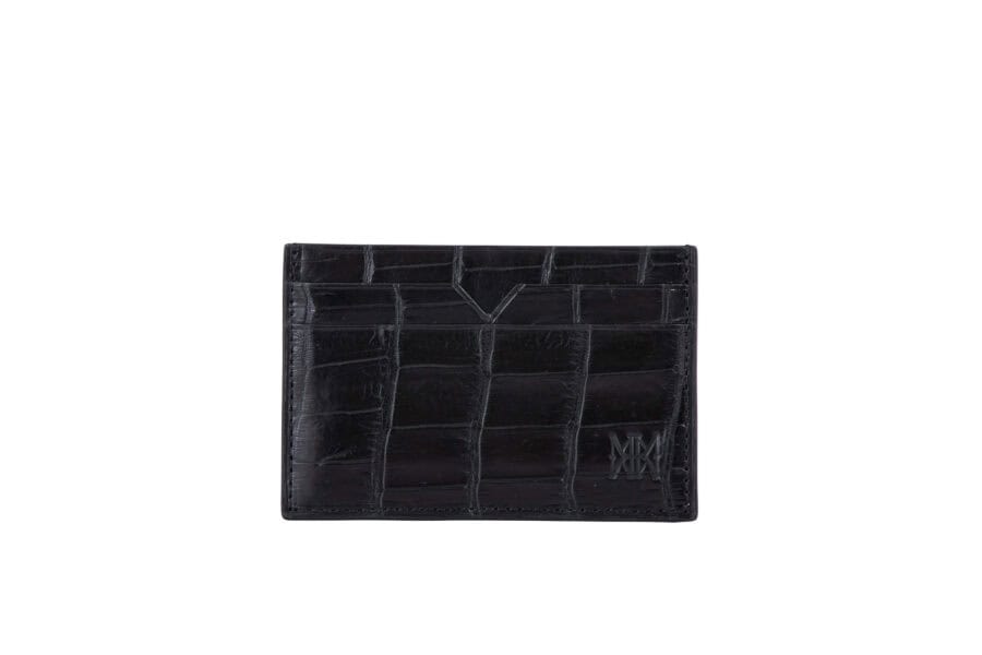 Men's V Cardholder Crocodile
