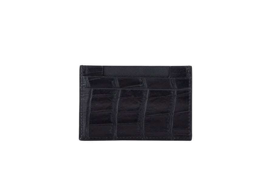 Men's V Cardholder Crocodile