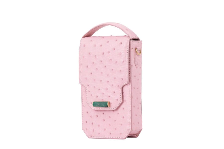 Phone Bag Ostrich Quill