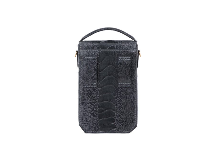 Phone Bag Ostrich Shin + Belt