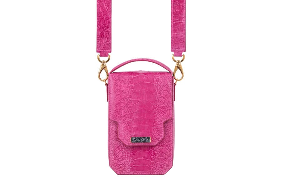 Phone Bag Ostrich Shin